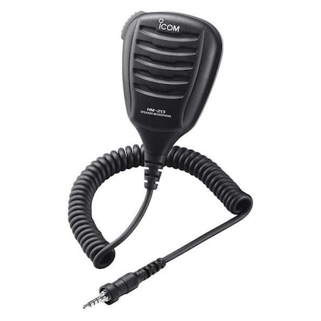 Icom Speaker Microphone, 3-3/4inLx5-1/2inW HM213