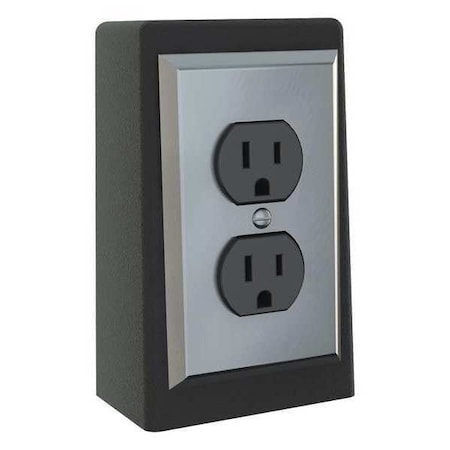 Instock Electrical Pedestal, Cast Aluminum GRE433WS