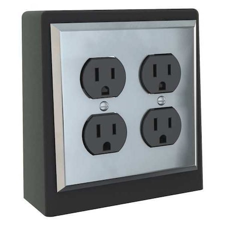 Instock Electrical Pedestal, Cast Aluminum GRE633WS