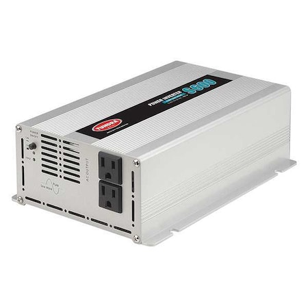 Tundra Power Inverter, Pure Sine Wave, 1,200 W Peak, 600 W Continuous, 2 Outlets S600