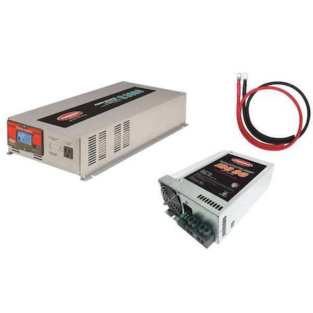 Tundra Automatic Battery Charger/Inverter, Charging, 80A, 3000W ICS30280