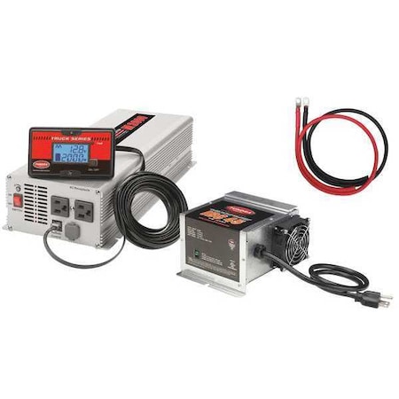 Tundra Automatic Inverter and Battery Charger, 45A, 2000W ICM20245