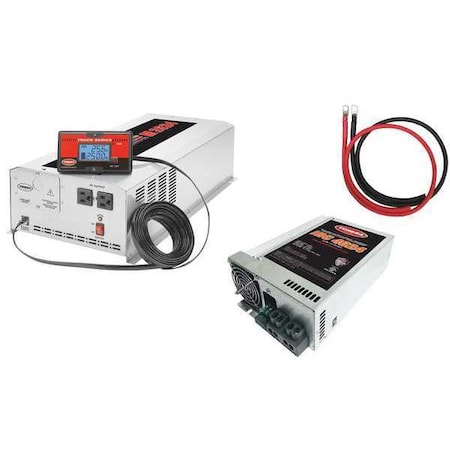 Tundra Automatic Battery Charger/Inverter, Charging, 40A, 2500W ICM25440