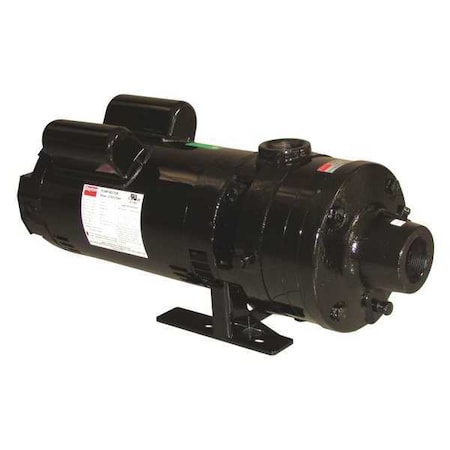 Dayton Pressure Booster Pump, 1 1/2 hp, 240V AC, 1 Phase, 1-1/2 in NPT Inlet Size, 2 Stage 45MW22