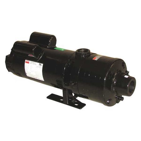 Dayton Pressure Booster Pump, 3 hp, 240V AC, 1 Phase, 1-1/2 in NPT Inlet Size, 3 Stage, 92 psi Max Pressure 45MW30