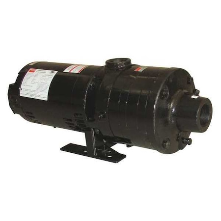 Dayton Pressure Booster Pump, 2 hp, 208 to 240/480V AC, 3 Phase, 1-1/2 in NPT Inlet Size, 3 Stage 45MW29