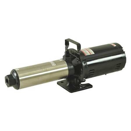 DAYTON Multi-Stage Booster Pump, 1 1/2 hp, 208 to 240/480V AC, 3 Phase, 3/4 in NPT Inlet Size, 13 Stage 45MW75