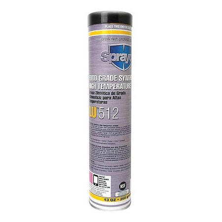 SPRAYON Food Grade Grease, Cartridge, 13 Oz. S00512014