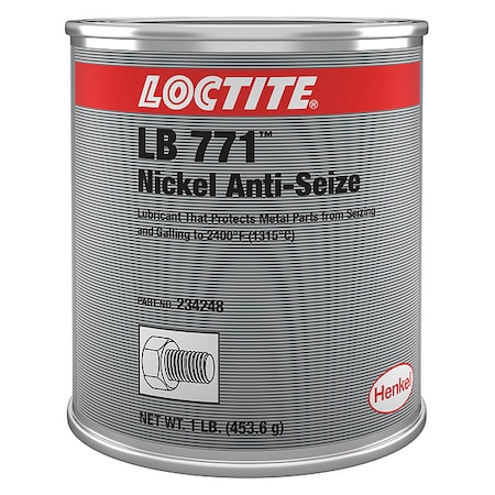 Loctite Nickel Anti-Seize Compound, 1 lb, Can, LB 771 234248