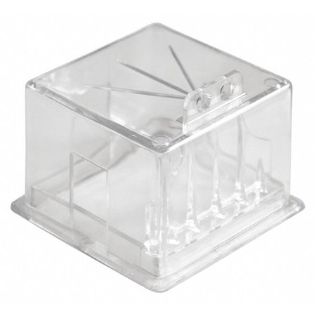 Zoro Select Machine Lockout, Clear, 1/4" dia., Length: 3-7/34" 45MZ93