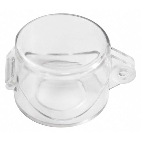 Zoro Select Machine Lockout, Clear, Acrylic, 1 Max. No. of Padlocks, 1/4 in Max. Shackle Dia. 45MZ95