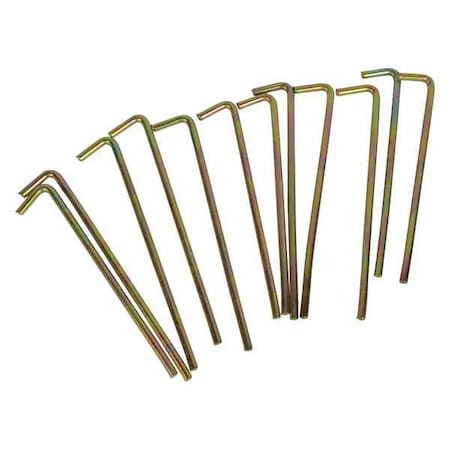 Zoro Select Peg, 0.16x7, PK12 TT11C546PGG