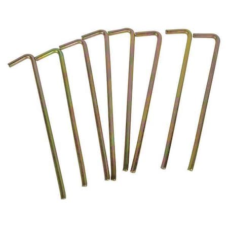 Zoro Select Peg, 0.24x7in, PK8 TT11C5397PGG