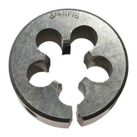 Zoro Select Alloy Steel Die, 3/4-16 UNF, For Use With Mfr. Model Number: 1PZ43 CCT1060-64