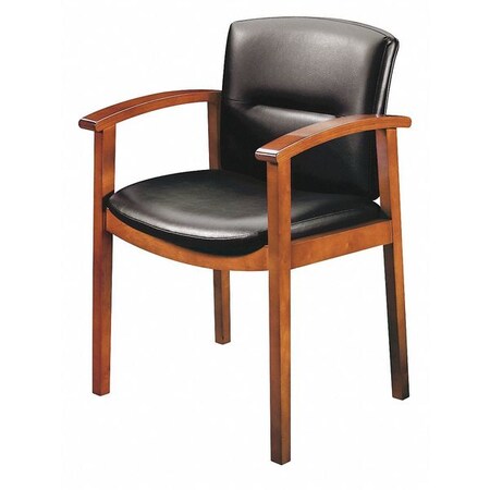 HON 5000 Series Park Avenue Collection Vinyl Guest Chair CHAIR,GUEST,BK/HCY (Pack of2)