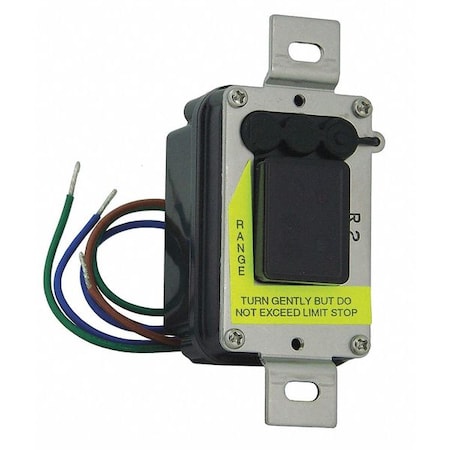 Zurn Wall Sensor, Chrome/Black, for Zems Valves PEMS6000-26