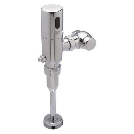 Zurn Urinal Automatic Flush Valve, 0.25 gpf gpf, Chrome-Plated, 3/4 in, 3/4 in Spud Coupling ZTR6203-QRT