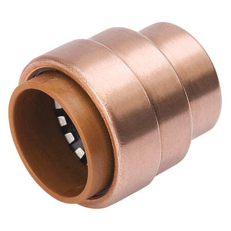 Pro-Line Copper Copper Push Fit Cap, 1/2 in Tube Size 653-003HC