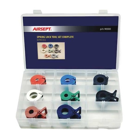 Airsept Spring Lock Tool Master Kit, 9 in. O.D. 90000