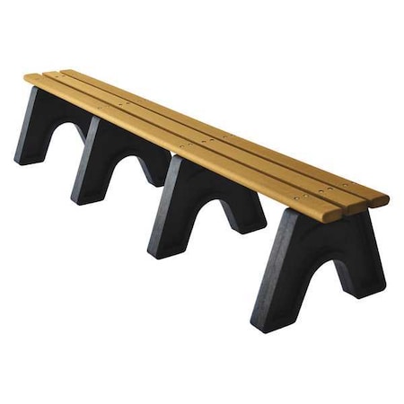 Ultrasite Outdoor Bench, 96 in. L, 18 in. H, Woodtone PB 8CEDSPOE