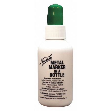 Nissen Industrial Marker, Medium Tip, Blue Color Family, Ink 00424