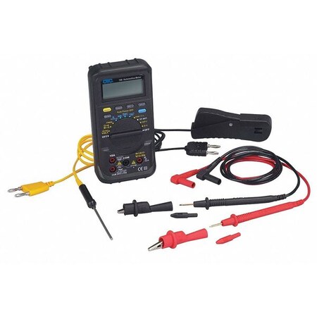 Otc Digital Multimeter, 600 Max. AC Volts, 600 Max. DC Volts, 10 Max. AC Amps, 10 Max. DC Amps 3505A