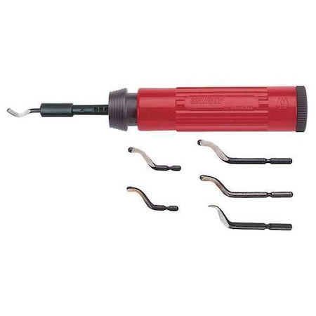 Shaviv Deburring Tool Set, Holds Both B, E Blades 155-29178