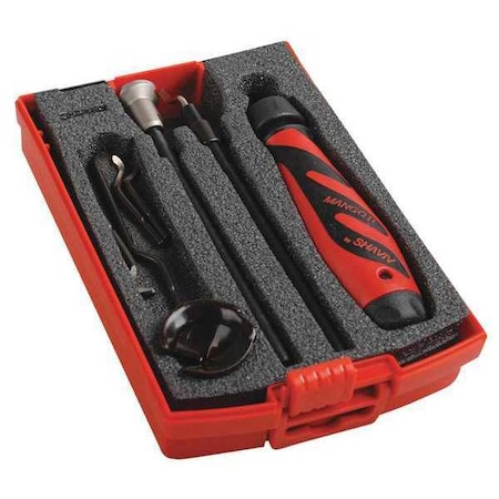 Shaviv Deburring Tool Set, Plastic, Hi Speed Stl. 154-00033