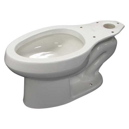 Kohler Toilet Bowl, 1.28 to 1.6 gpf, Pressure Assist Tank, Floor Mount, Elongated, White K-4303-0