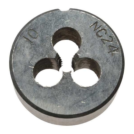 Zoro Select Alloy Steel Die, 10-24 UNC CCT1060-39