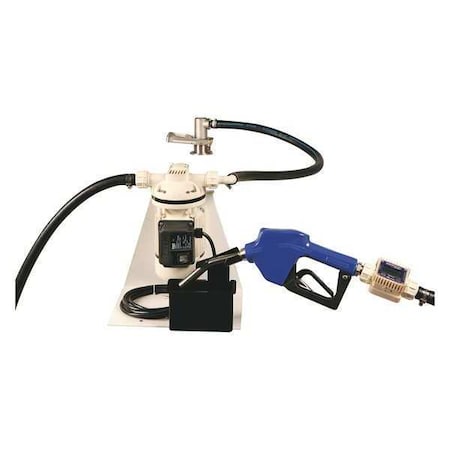 Liquidynamics Electric Operated Drum Pump, 115VAC, 8 Max. Flow Rate , 1/10 HP, Polypropylene, 3/4" Inlet 970027-06AG