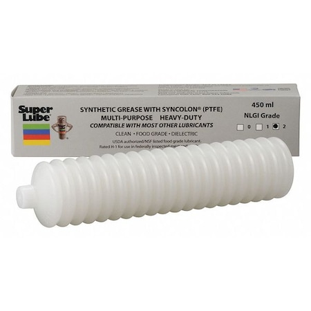 Super Lube 450mL, Cartridge, Synthetic, White 41580