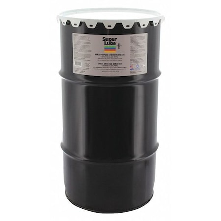 Super Lube 120 lb., Drum, Synthetic, White 41120/1