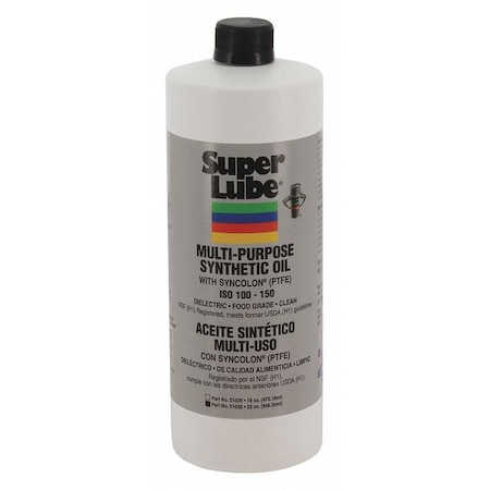 Super Lube 1 qt Bottle, Hydraulic Oil, 118 ISO Viscosity, 85W SAE 51030
