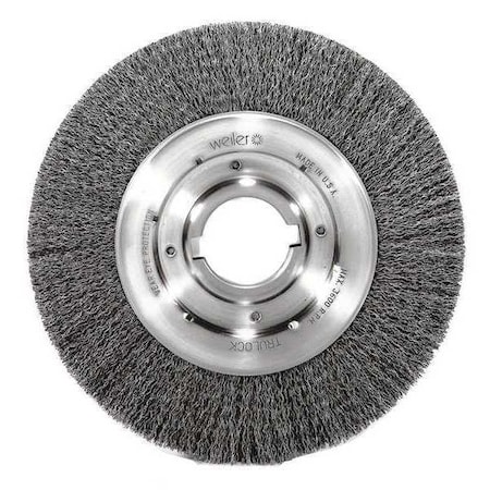 Westward Wire Wheel Brush, Max. RPM 3600, 1-1/8in W 88397