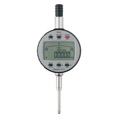 Mahr Digital Indicator, 1087 R, 0.0002 in. Accy 4337662