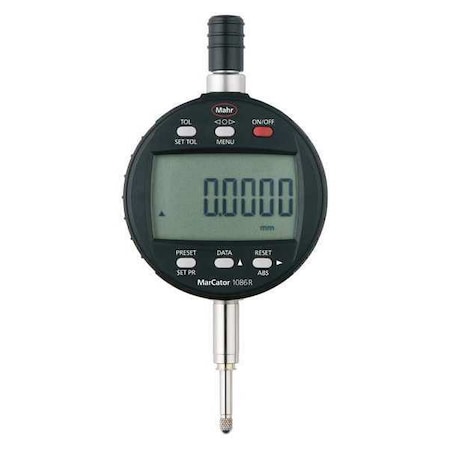 Mahr Digital Indicator, 1086 R, 0.00002 in.Res 4337620