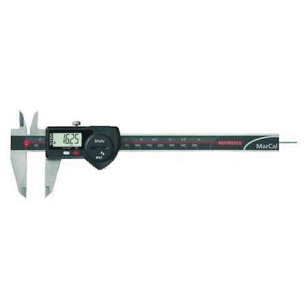 Mahr Digital Caliper, 0.001 in.Res, 150mm Range 4103064