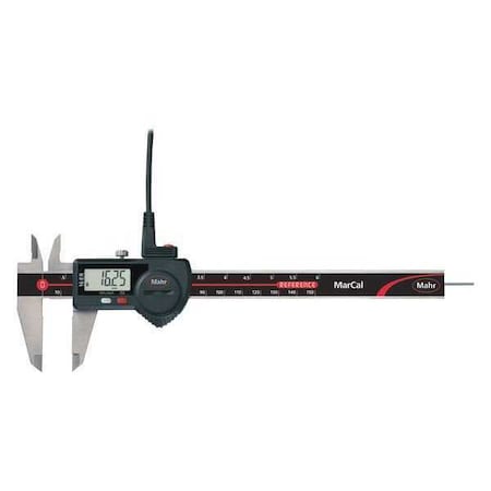 Mahr Digital Caliper, 40mm Jaw D, SS, 150mmRange 4103014