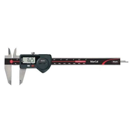 Mahr Digital Caliper, 40mm Jaw D, SS 4103016