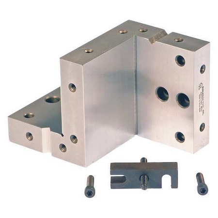 Suburban Angle Plate, 6 in. D, 4 in. H, Ground CAP-46