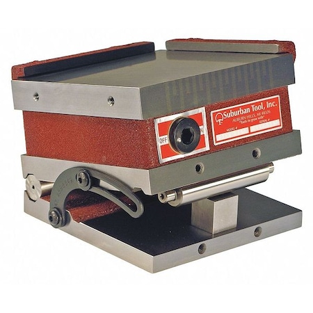 Suburban Mag. Sine Plate, 6inL, 3inW, 4-1/4inH, Fine MSP-363-FP