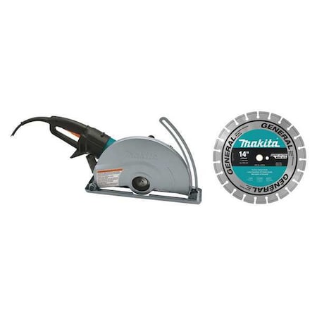 Makita Masonry Saw, 14 in, 3800 RPM, 15 A 4114X