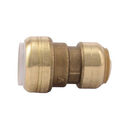 Sharkbite 3/4" Push-to-Connect Brass Transition Coupling UIP4016