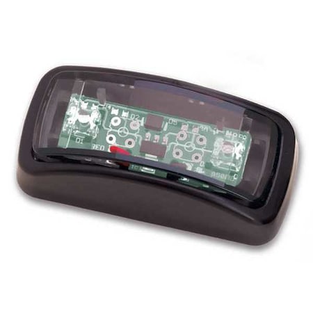 J.W. Speaker Clearance Marker Lamp, Black/Clear, ABS 150