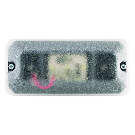 J.W. Speaker Dome Lamp, White, 2-63/64 in. L, LED 410