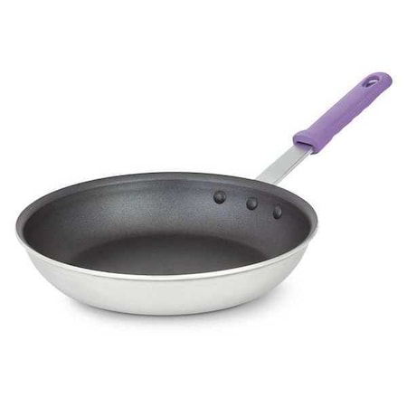 Vollrath Fry Pan, Silver/Black, 1-7/8 in. Inside D T401080