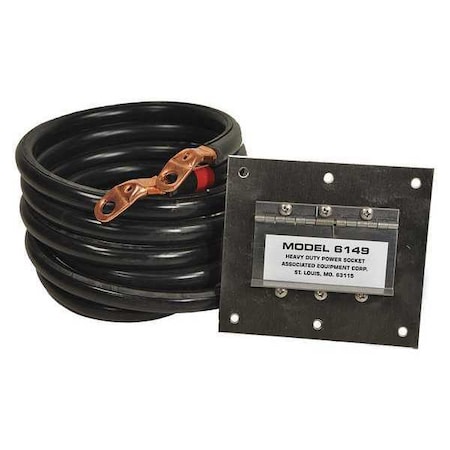 Associated Equipment Plug-In Polarized SS Socket, Heavy Duty 6149