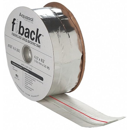 Aquasol Fiberglass Backing Tape, 4 in. dia., Roll AFBT-4.0-200