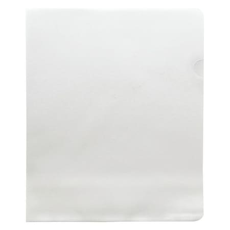 Zoro Select File Jacket 8-1/2 x 11", Clear, Pk25 45TU80